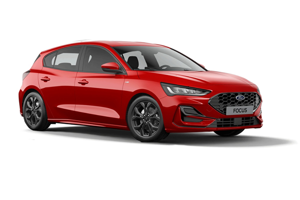 Ford Focus 5Dr Mild Hybrid Hatch ST-Line 1.0L EcoBoost 155PS 7-Spd PowerShift Business Contract Hire 6x35 10000