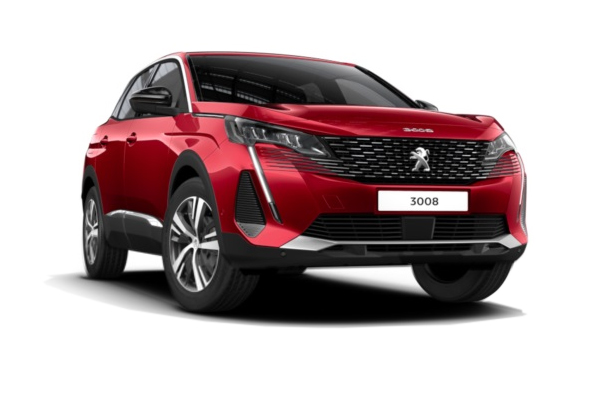 Peugeot 3008 5Dr SUV Diesel Estate Allure 1.5 Blue HDi Business Contract Hire 6x35 10000
