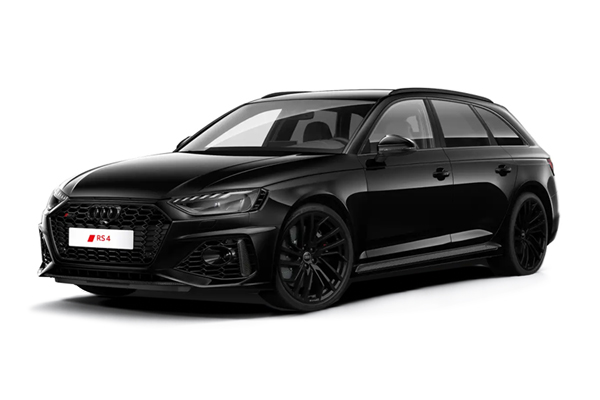 Audi RS 4 5Dr Avant Carbon Black TFSI Quattro (Comfort+Sound) S Tiptronic Business Contract Hire 6x35 10000